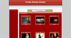 Desktop Screenshot of fonds-decran.com